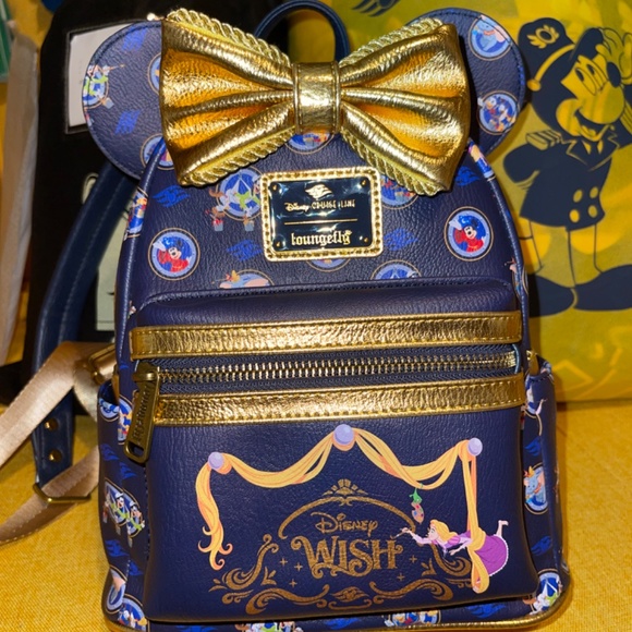 Loungefly Handbags - NWT Disney Cruise Line Exclusive Disney Wish Loungefly Backpack